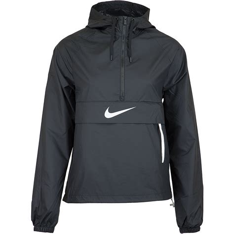 nike sportswear windbreaker damen jacke schwarz weiß|nike windbreaker men on sale.